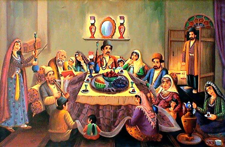 آداب و رسوم | ایرانیان باستان | جشن اصیل