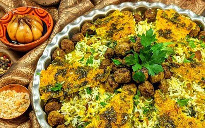 آداب و رسوم, رسوم ایرانی, شب یلدا کلم پلو شیرازی