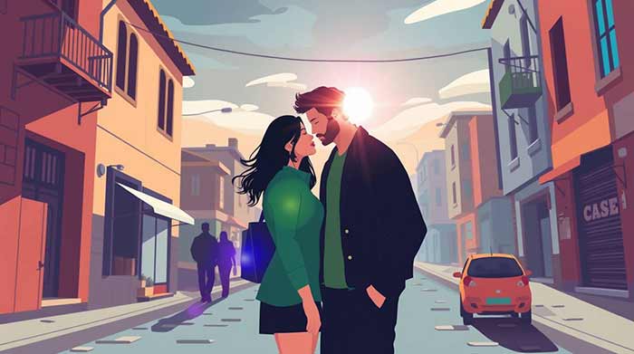 داستان, سرگرمی عاشقان در خیابان