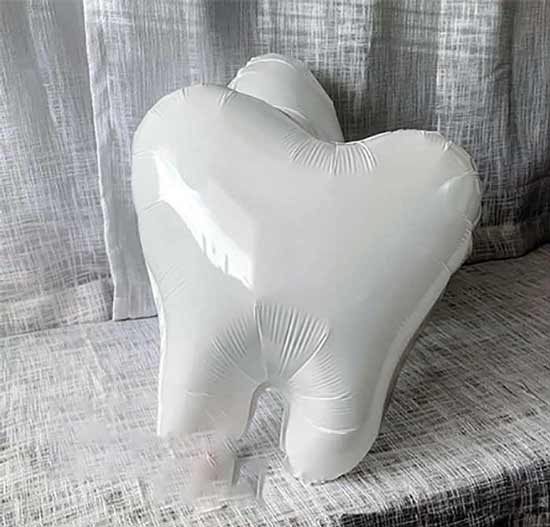 آداب و رسوم, ابزار جشن, رسوم ایرانی, مهمانی بادکنکهای تم دندونی (فویلی + لاتکس)