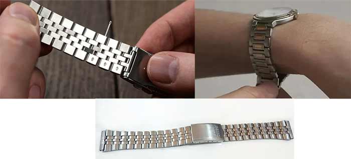 شناخت دقیق انواع بند فلزی در مدل‌های سیکو