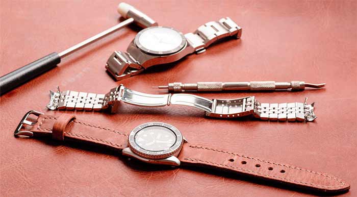 فرآیند کامل خارج کردن لینک در سیستم pin-and-collar (رایج‌ترین در سیکو)