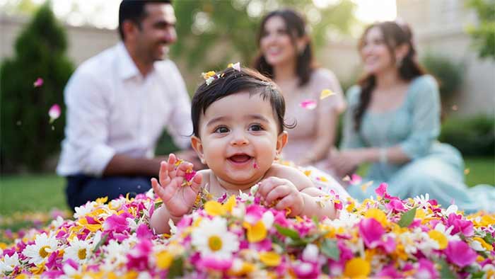 گل‌غلتان برای نوزادان